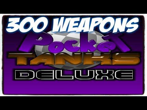 تحميل لعبة Pocket Tanks Deluxe كاملة مع 300 سلاح 