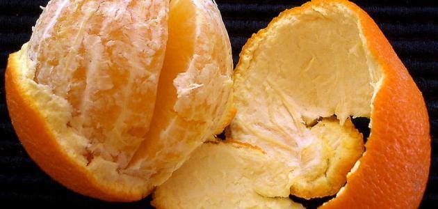 طريقة تجفيف قشر البرتقال