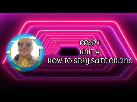 Prep 1 Unit 4 How To Stay Safe Online Paragraph 