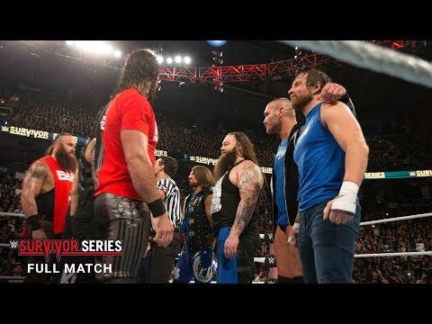 FULL MATCH 5 On 5 Traditional Survivor Series Tag Team Elimination Match Survivor Series 2016 