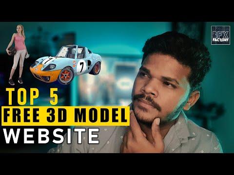 Top 5 Websites For FREE 3D Models 