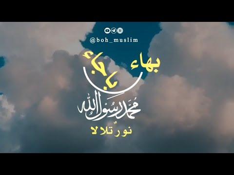 محمد رسول الله نور يسطع في السماء أنشودة رائعة 