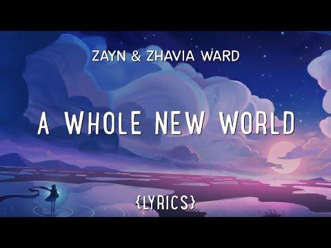 ZAYN Zhavia Ward A Whole New World Lyrics 