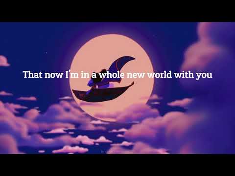 Mena Massoud Naomi Scott A Whole New World Lyrics 