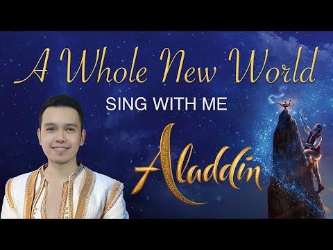 A Whole New World Mena Part Instrumental Aladdin 