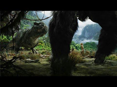 فيلم المغامرات الرهيب King Kong 2005 القرد العملاق Vs الديناصورات 
