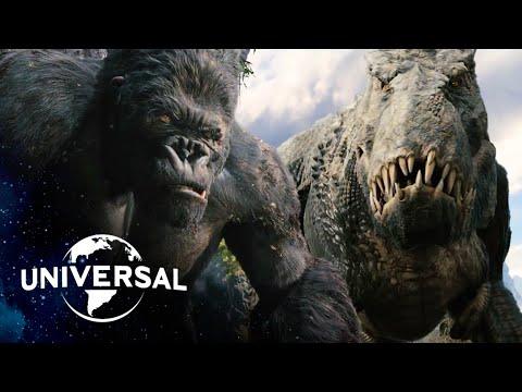 King Kong V Rex Fight 