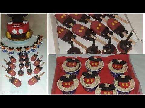 Mickey Mouse Cake تحضيرات عيد الميلاد كيكة ميكي ماوس بطريقة راقية و ديزاين 
