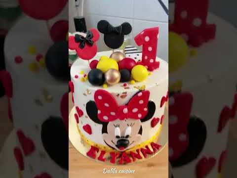 Idée Gâteau D Anniversaire Pour Fille Minnie Mouse كيكة عيد ميلاد بنت 