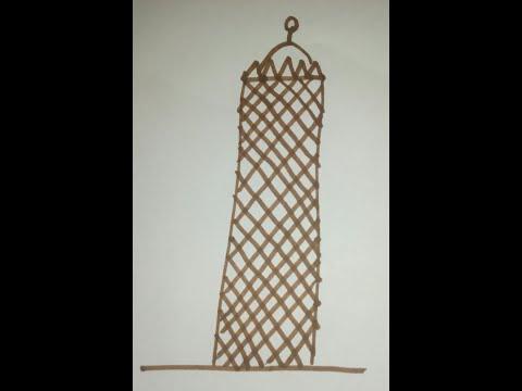 سلسلة تعليم الرسم ـ رسم برج القاهرة 