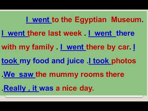 براجراف عن المتحف المصرى The Egyptian Museum للصف السادس الابتدائى الترم الأول 2022 