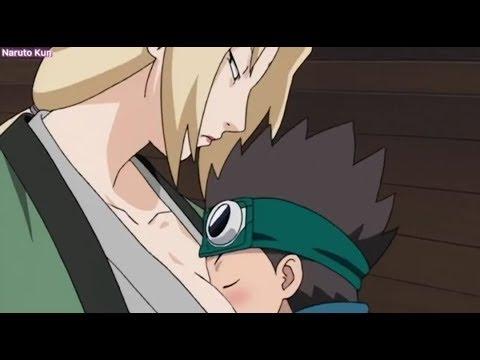 Konohamaru Clashes With Tsunade S Breast Naruto 