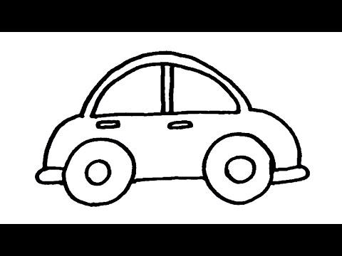 رسم اطفال رسم سيارة سهل للاطفال تعليم الرسم للاطفال والمبتدئين 