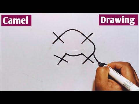 Kids Easy Camel Drawing Kids Camel Drawing Idea Drawing Camel Easy Step By Step Onlinedrawing 