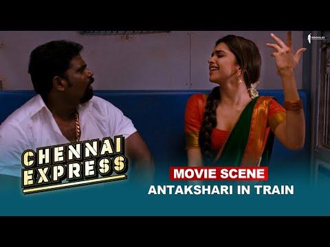 Antakshari In Train Movie Scene Chennai Express Shah Rukh Khan A Film By Rohit Shetty 