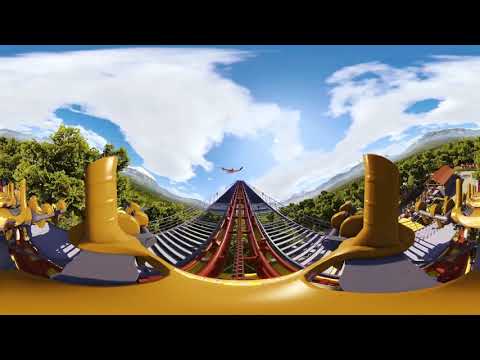 VR 360 Video Top 5 Roller Coaster Rides 4K Virtual Reality افضل فيدوهات الواقع الافتراضي رح تنصدم 