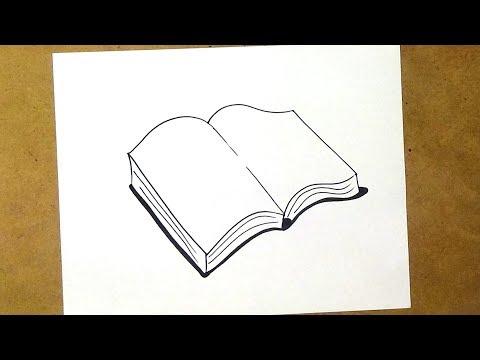 كيفية رسم كتاب 