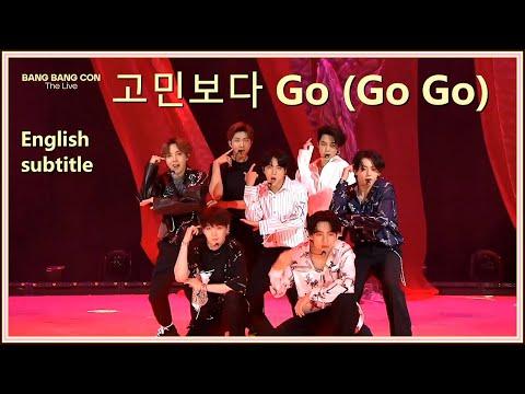 BTS 고민보다 Go Go Go From Bang Bang Con The Live 2020 ENG SUB Full HD 
