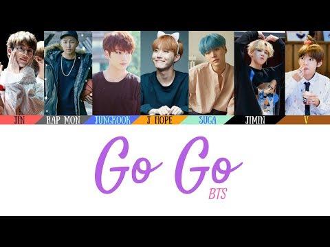 BTS 방탄소년단 Go Go 고민보다 Go Lyrics Color Coded Lyrics Han Rom Eng Official Audio 