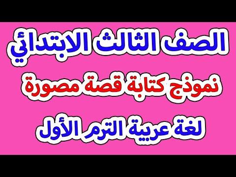 كتابة القصة المصورة للصف الثالث الابتدائي الفصل الدراسي الأول سماح النجار 