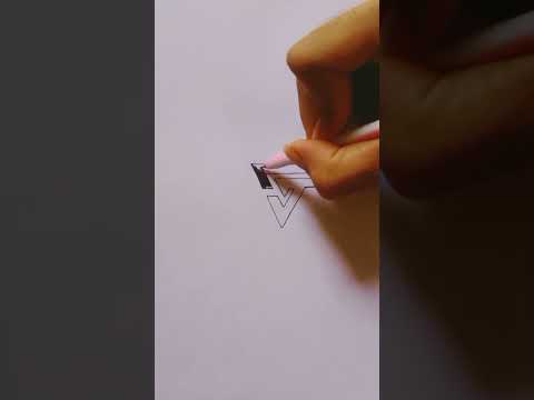 How To Draw Design Logo On Paper Drawing Diyart Makingart 