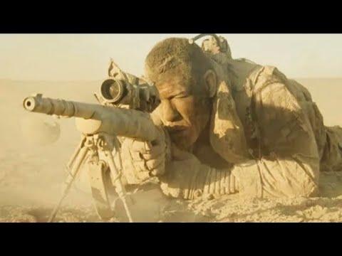قناص عراقى عبقرى بيذل جندى أمريكي ويلعب بعقله وبيقدر يهزم جيش كامل لوحده The Wall 