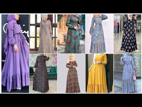 موديلات فساتين محجبات Models Of Veiled Dresses 