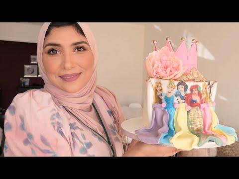 Cake Design Princesses De Disney تحضيرات حلوى عيد ميلاد De A à Z 