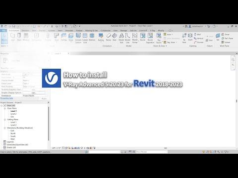 Revit Tutorial V Ray Advanced 5 20 23 For Revit 2018 2023 