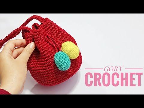 كروشيه شنطه العيد للبنات سهله وبسيطه Crochet Bag Bolso De Crochet Bolsa De Crochê Tas Rajutan 