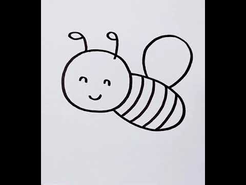 رسم نحلة 