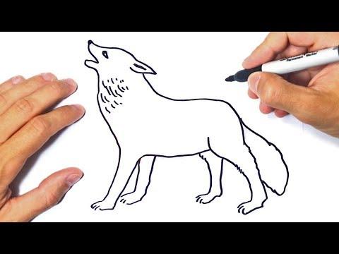 How To Draw A Wolf Step By Step Wolf Drawing Lesson 