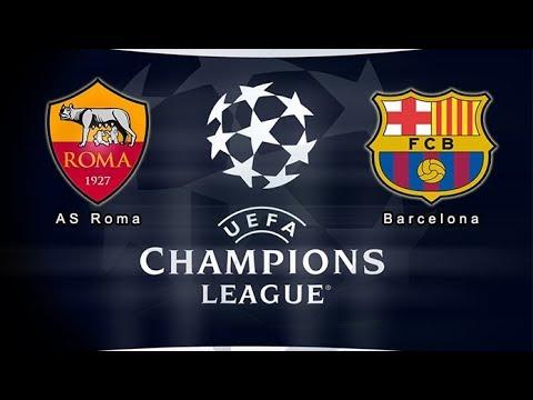 مشاهدة مباراة برشلونة وروما بث مباشر 