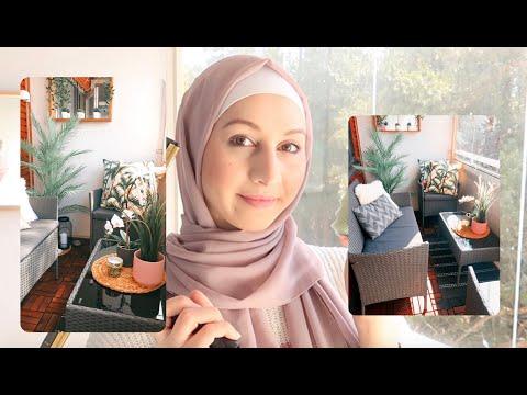 غيرت ديكور البلكونة شوفو النتيجة النهائية BALCONY MAKEOVER IKEA 