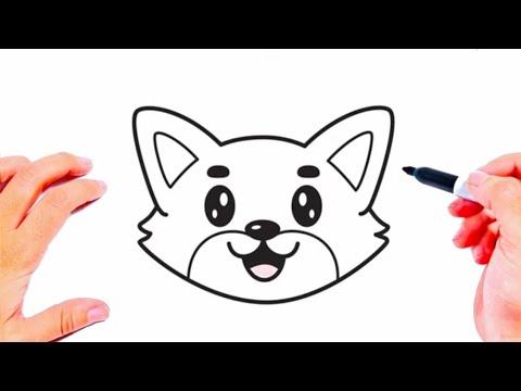 رسم سهل كيفية رسم كلب بطريقة سهلة تعليم الرسم رسومات سهله 