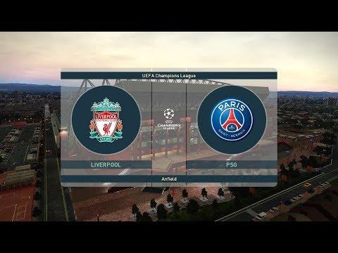 PES 2019 Liverpool Vs Psg Highlights UCL HD بيس ٢٠١٩ ملخص ليفربول و باريس سان جيرمان PS4 