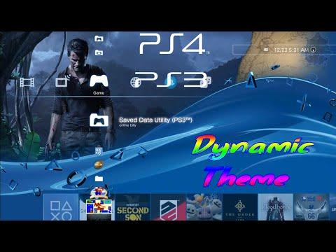 PS4 On PS3 Dynamic Theme ShowCase ALL PS3 
