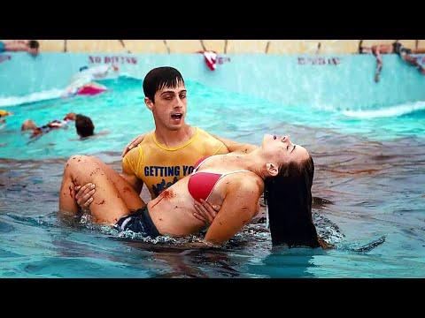 حفلة شاطىء تنتهى بكارثة هجوم أسماك متوحشه عليهم من المياه Piranha 3dd 