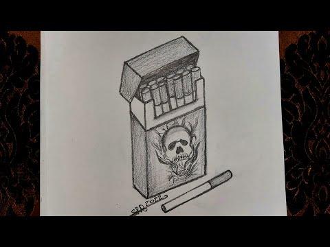 رسم تعبيري عن التدخين خطوة بخطوة للمبتدئين بقلم الرصاص رسم سهل Mosh Drawing 