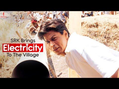 Swades SRK Brings Electricity To The Village Movie Scene Shah Rukh Khan Gayatri Joshi 