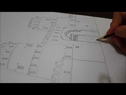 How To Draw A Heritage Ancient Castle Mayada Easy Sketch رسم قلعة تراثية 