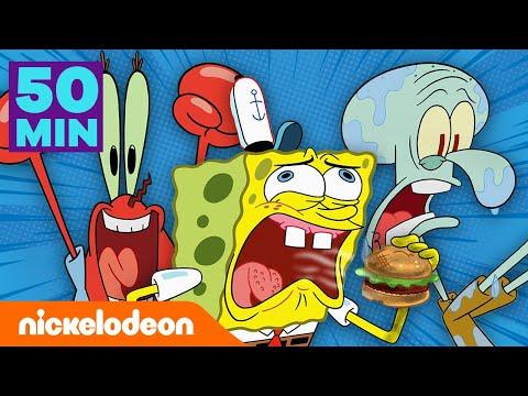 سبونج بوب أفضل ما في حلقات سبونج بوب الموسم الـ11 الجزء الخامس لـ50 دقيقة Nickelodeon Arabia 