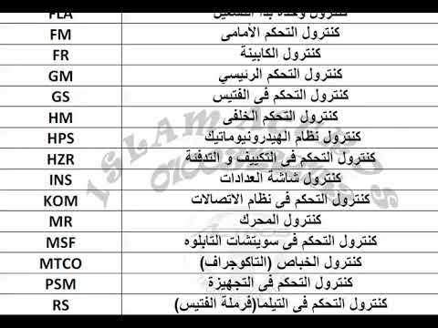 شرح جميع كنترولات شاحنات مرسيدس أكتروس 