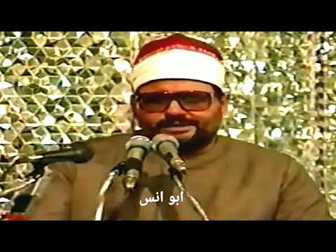 الشيخ السيد متولي عبد العال سورة الرحمن 