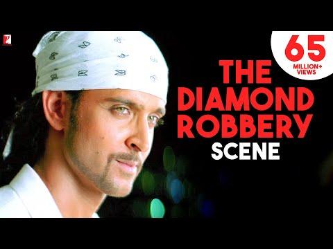 Scène The Diamond Robbery Dhoom 2 Hrithik Roshan 