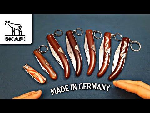 عرض مجموعتي المتواضعه من المطاوي الأوكابي الألماني OKAPI MADE IN GERMANY 