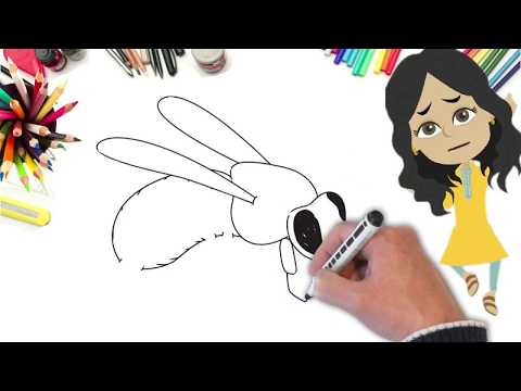 تعليم الرسم للأطفال طريقة رسم نحلة بسهولة تامة 