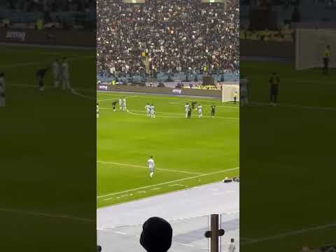شاهد ردة فعل كريستيانو رونالدو في أول مباراة له في السعودية بعد ركلة جزاء نيمار موسم الرياض 