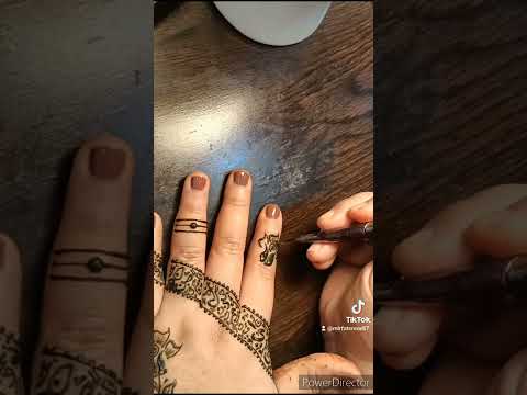 Newest Mehndi Arabic Letter Henna Design نقش حناء بي الحروف 