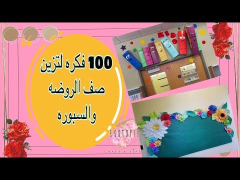 رسومات 100 فكرة لتزيين الفصول الدراسية، تزيين الأقسام، الحضانة والفصول الدراسية، الديكور 